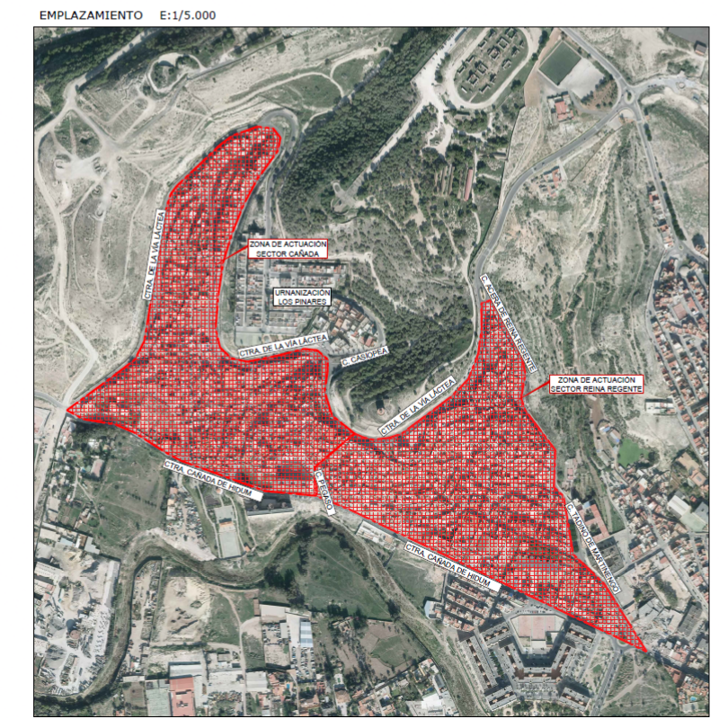 Renovación de la red de saneamiento de los sectores Cañada y Reina Regente de la ciudad autónoma de Melilla