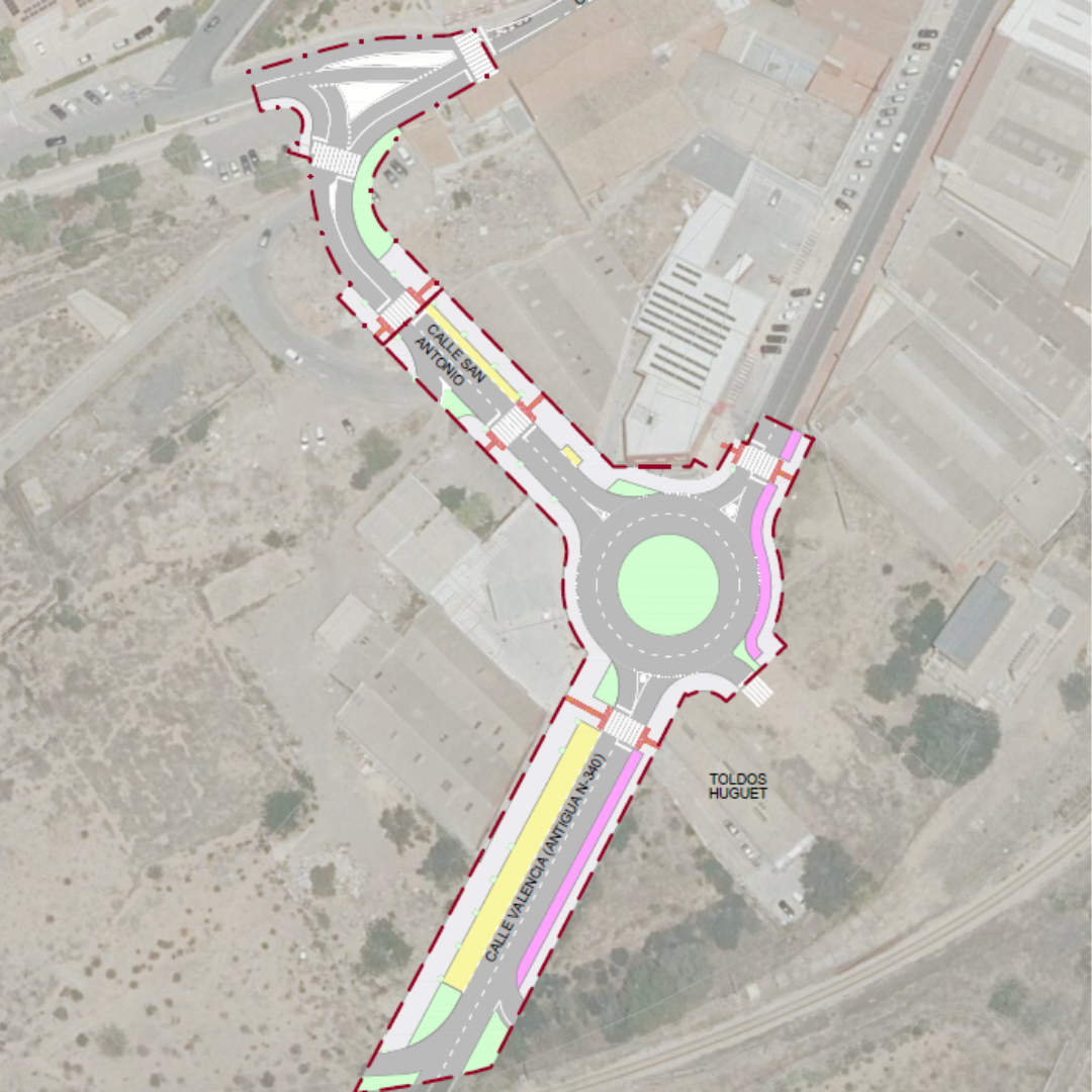 Urbanización del sector PNN-8 del PGOU de Sagunto – Fase 1